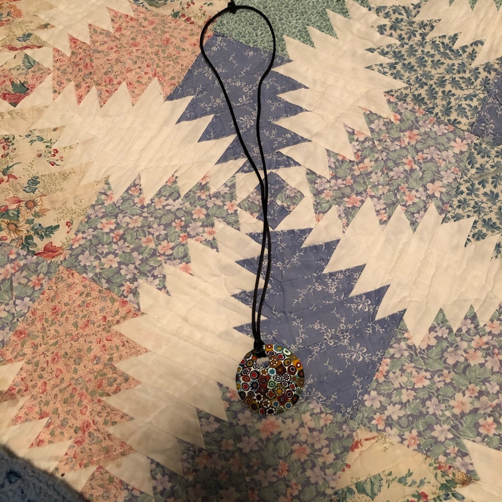 Handmade ceramic necklace from Italy